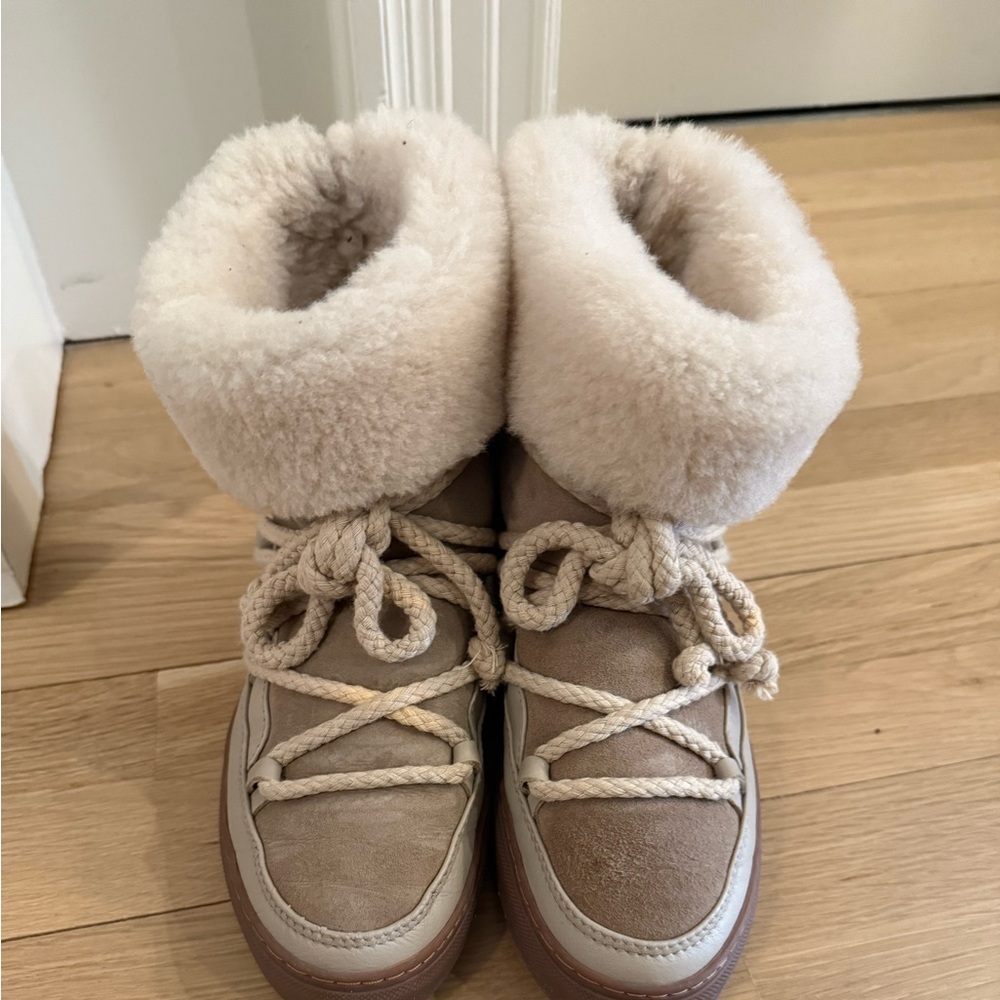 INUIKII Classic Wedge Ankle Boots, Size 38 - excellent condition